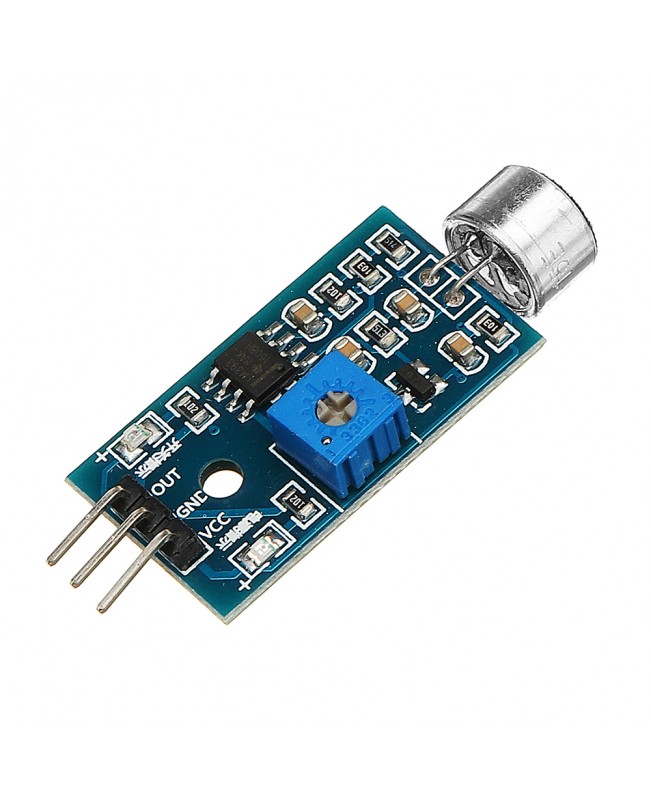 Voice Detection Sensor Module Sound Recognition Module High Sensitivity Sensor Microphone Module DC