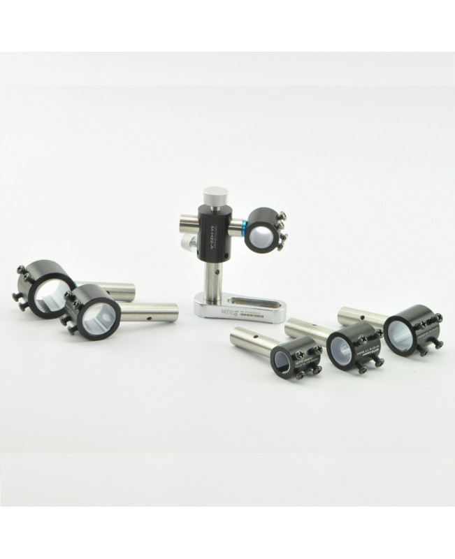 MTO HT2 Two Laser Axis 360 Positioning Shockproof Bracket Holder for 13.5mm-21.5mm Laser Module